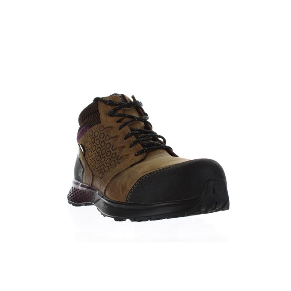 Timberland PRO Womens Reaxion Brown/Purple Work & Safety Boots Size 9 Medium (B, - Picture 1 of 4